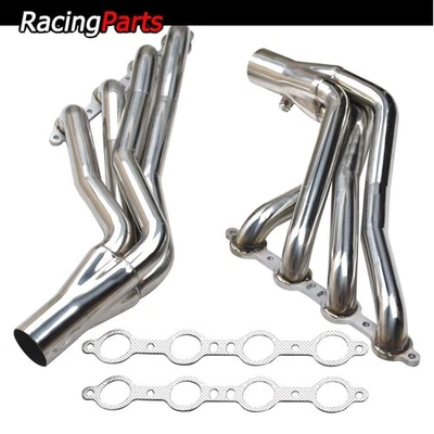 LS Swap Long Tube Headers 1-7/8" for Chevy GMC C10 C1500 LS1 LS2 LS3 LS6 LS7 - Image 1 of 4