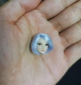 1/12 Girl Short White Hair Head Sculpt For 6" PHICEN T01 T02 T03 PALE Figure - Picture 1 of 5