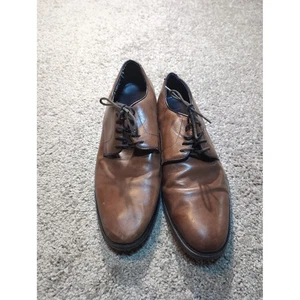 The Blk Smoking Herren Braun Leder Oxford Elegant Schuhe Größe 9 Schnürschuhe Formell Business - Bild 1 von 8