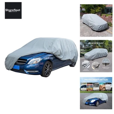 3 Capas Transpirable Garaje Completo Lona Coche Garaje Completo Ligero Cubierta Coche... Foto 1 de 4