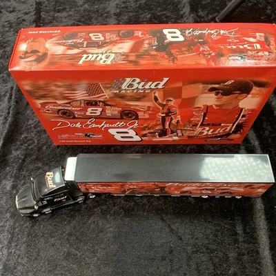 Dale Earnhardt Jr #8 Budweiser Hauler 1/64 Rig Diecast 2002/2003 1/2508 Souvenir - Image 1 of 4
