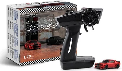 Turbo Racing 1:76, C75-Red, RC Auto + TRACKMATTE - Bild 1 von 4