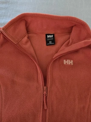 HELLY HANSEN Micro Fleece Jacket; Women's Orange Size Small EUC - Image 1 of 4