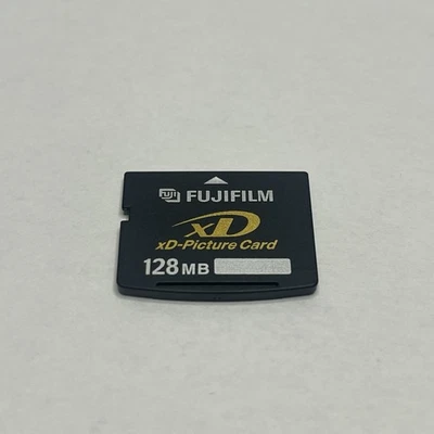 Fujifilm xD Picture Card 128MB MEGABYTE Camera Memory Card (Fits Olympus) Tested - Image 1 of 4