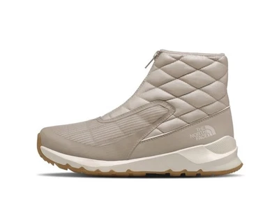 Botas para mujer The North Face ThermoBall progresivas con cremallera talla 10 lino/blancas de colección Foto 1 de 4