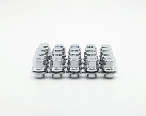 24x Chrome OEM Factory Mag Seat M14x1.5 Lug Nuts Fit Armada/Titan XD/QX56/QX80 - Picture 1 of 1