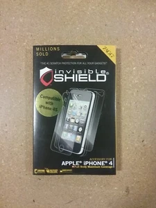 Zagg InvisibleShield Screen Protector for Apple iPhone 4 and 4S Devices - Picture 1 of 2