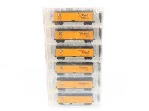 N Kadee Micro-Trains 47212 SFRD Santa Fe 40' Wood Sheathed Reefer 6 pack Sealed - Picture 1 of 17