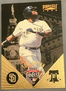 1996 Pinnacle Fanfest Tony Gwynn Only available in Philly for 5 days