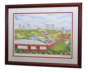 ILLINOIS STATE UNIVERSITY ATHLETICS PAST & PRESENT Fred V. Mills FRAMED ART Rare - Imagen 1 de 1