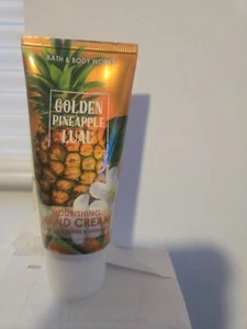 BATH AND BODY WORKS GOLDEN PINEAPPLE LUAU HAND CREAM - Picture 1 of 1