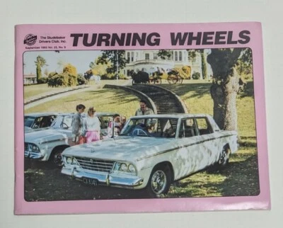 Turning Wheels September 1993 Studebakers Driving Club Foto 1 de 4
