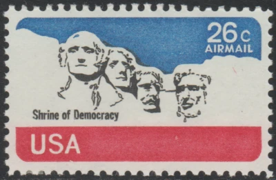 US 1974 SC# C88 - Mt. Rushmore National Memorial - M-H Lot # 587  - Image 1 of 2