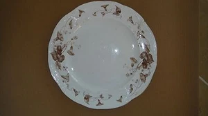 RARE HUGE KUZNETSOV ANTIQUE 18TH LARGE 14.5" SERVING PLATTER PLATE TRAY RUSSIAN - Picture 1 of 12