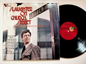 Henry Slaughter On Church Street Gospel Keyboard Christian Vinyl LP Record - Picture 1 of 4