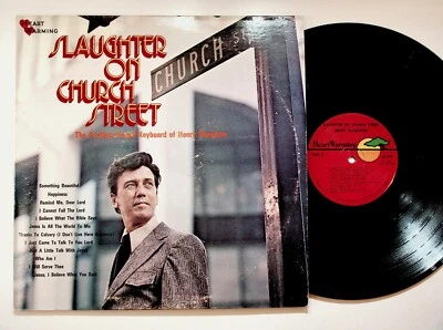 Henry Slaughter On Church Street Gospel Keyboard Christian Vinyl LP Record - Image 1 of 4