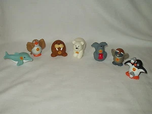 FISHER PRICE Little People ALPHABET LETTER ANIMALS replacement figure toy lot - Picture 1 of 5