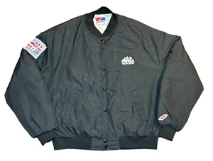 Vintage Mac Tools Bomber Jacket Mechanic Swingster 80s Patch World Class Tools - Picture 1 of 13