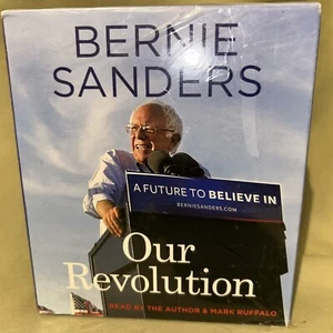 Our Revolution by Bernie Sanders 16 CD Audiobook A Future To Believe In Sealed - Imagen 1 de 3