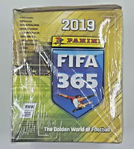 2019 FIFA 365 Stickers 50 Pack Factory Sealed 250 Stickers MESSI MARADONA MBAPPE - Picture 1 of 6