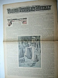 1903 Young Peoples' Weekly Newspaper - Picture 1 of 2