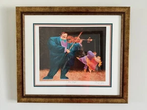 Toni Goffe “Blue Tango” Signed & Numbered by Artist in Pencil. Newly Framed. - Picture 1 of 9