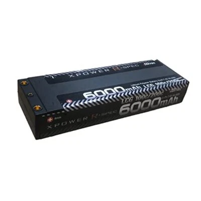 Hitec Multiplex Japan Li-Po 7.4V XPR6000-LCG-B Official Japanese Product - Image 1 of 4