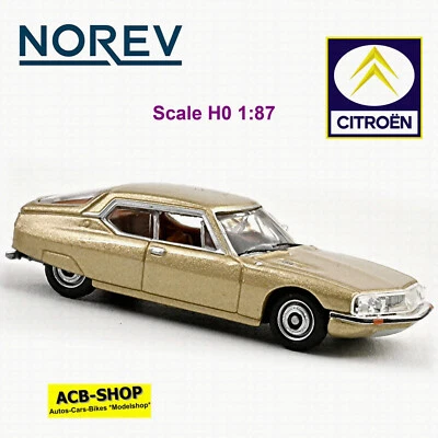 Citroën SM Coupe 1972 Sable Metallico 1:87 Norev 158514 - Immagine 1 di 2