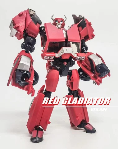 APC Toys Red Gladiator Ver.One Cliffjumper Action  toy with Special parts 15cm Cover