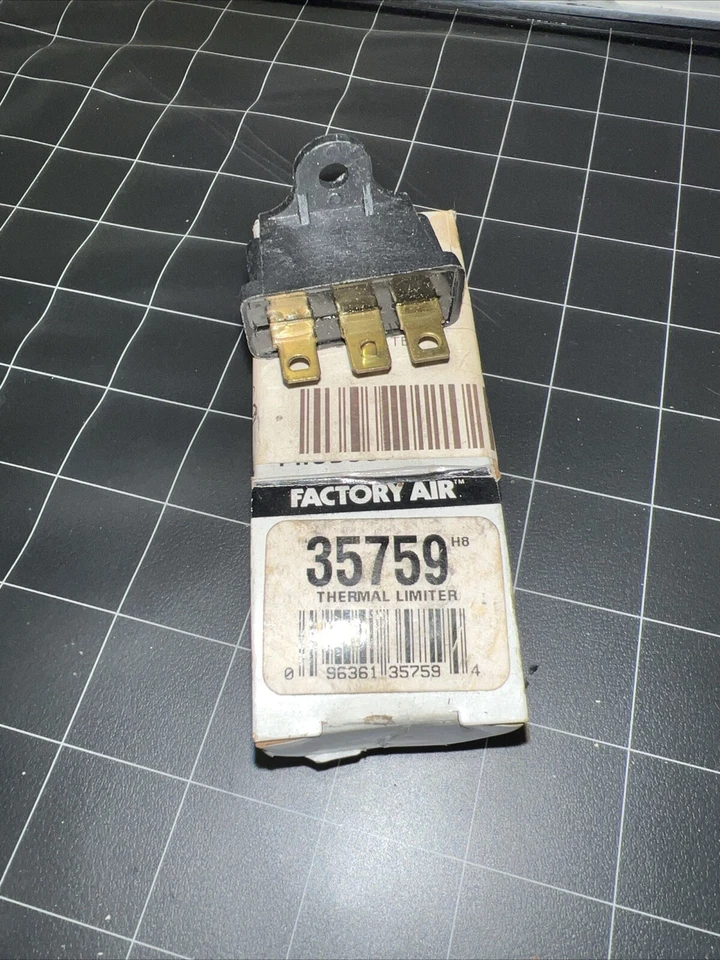 Interruptor limitador térmico Factory Air 35759 1 parte 6551258, hecho en 🇺🇸 F+S Foto 1 de 4