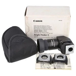 Canon Angle Finder C with Ec-C & Ed-C Adapter for all EOS DSLR & SLR - Picture 1 of 5