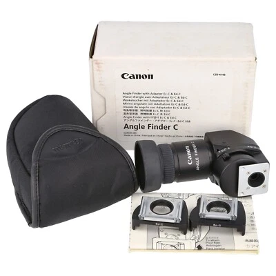 Canon Angle Finder C with Ec-C & Ed-C Adapter for all EOS DSLR & SLR - Image 1 of 4