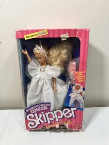 STUNNING MATTEL BARBIE TEEN SISTER SKIPPER - HOMECOMING QUEEN #1950 - NEW - 1988 - Picture 1 of 11