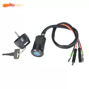Ignition Key Switch For Honda FourTrax 300 TRX300 300FW 1988 1989 1990 1991-2000 - Imagen 1 de 8