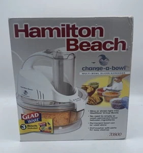 Hamilton Beach Glad Change A Bowl Multi Schüssel Schneider Zerkleinerer 70800 - Bild 1 von 3
