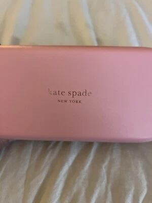 Kate Spade Pink & Green Sunglasses Glasses Case - Image 1 of 2