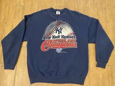 New York Yankees 1998 World Series Champions Navy Crewneck Sweatshirt Men’s XL
