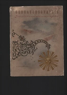 GEBRAUCHSGRAPHIK International Advertising Art 01/1940 Zeitschrift Reklame Druck - Bild 1 von 2