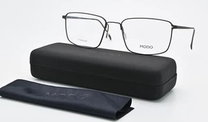 MODO Glasses Frame Model 4264 GUN 56-19 145 Matte Grey Rectangle Titanium Light - Picture 1 of 7
