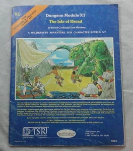 Dungeons and Dragons Abenteuermodul X1: Die Insel des Schreckens (Lvls 3-7) TSR9043 - Bild 1 von 2