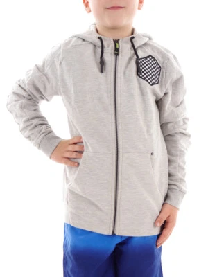 Brunotti Chaqueta Sudadera Deportiva Informal Gris Nobily Capucha Cremallera - Imagen 1 de 2