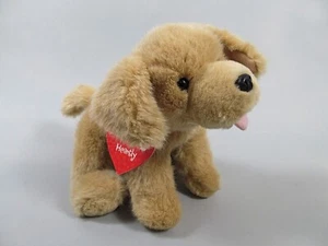Hallmark Golden Retriever Puppy Dog Plush Red Heart Heartly Stuffed Animal 12” - Picture 1 of 6
