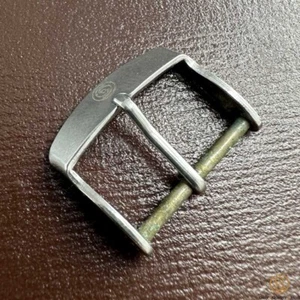 Certina Ardiglione Fibbia Acciaio Steel Buckle 20mm Originale - Imagen 1 de 1
