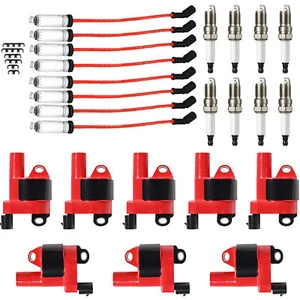 New 8PCS Ignition Coil+Spark Plug+Wire GN10165 For Chevy Suburban 1500 2007-2012 - Picture 1 of 17