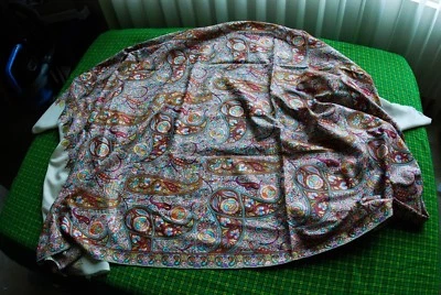 KASHMIR HAND EMBROIDERED Shawl Jama 100% Pashmina NEEDLE WORK superb work — 第 1/4 张图片