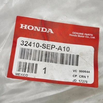 Conjunto de cable de arranque de piezas originales Honda 32410-SEP-A10 2007-2008 Acura TL Foto 1 de 3