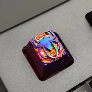 Titanium Alloy Transparent Mechanical Keyboard Accessories Metal Keycaps - Afbeelding 1 van 14