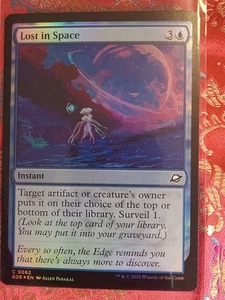 FOIL Lost in Space Edge of Eternities MAgic The Gathering MTG CCG Card - Picture 1 of 1