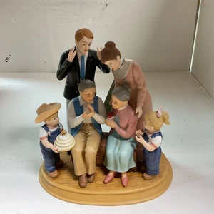 Denim Days 50th Anniversary Celebration Table Figurine Home Interiors 15002-07 - Picture 1 of 6