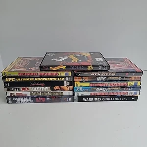 Lot 13 UFC IFC DVDs Wrestling Ultimate Fighting Champ Knockouts Hits McMahon XC - Bild 1 von 11